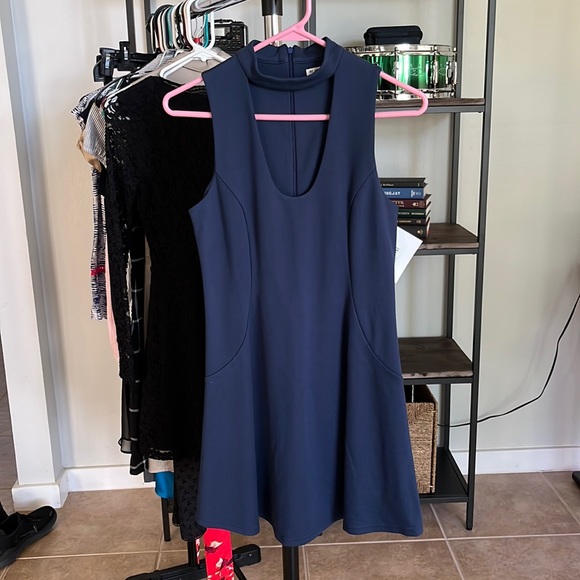 Navy blue dress size small - Picture 1 of 4